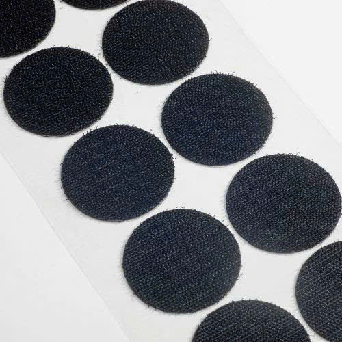 Cuộn gai dính Velcro miếng tròn keo 3M hiệu Baihe