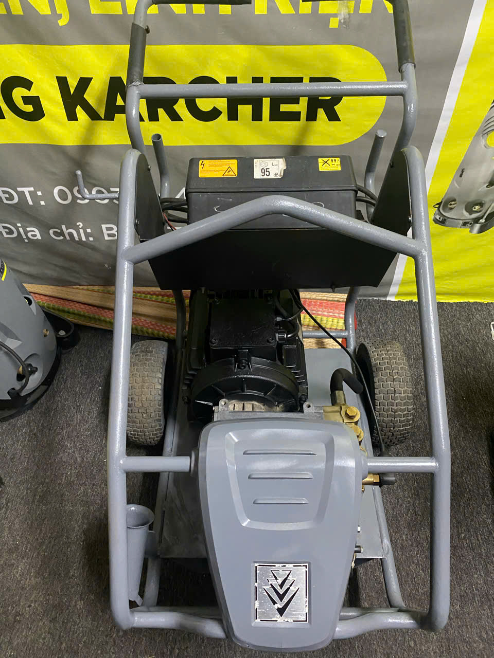 Karcher HD 9-50-4 Cage 3 Pha Chính Hãng Đức